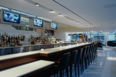 The bar at The Source by Wolfgang Puck